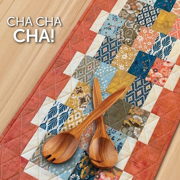 Cha Cha Cha Table Runner Pattern by Atkinson Designs
