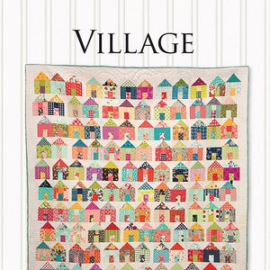 Village, Jumble, Quilt Pattern, Miss Rosie's Quilt Co. Charm Pack Quiltmuster