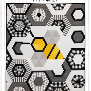 SALE!  Biggy The Bee Baby Quilt Pattern by Krista Moser of the Quilted Life