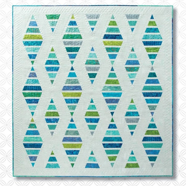 Modern Beach Quilt Etsy