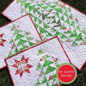Winter Table Pattern by Amanda Murphy, Placemat and Table Runner Pattern