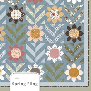 Spring Fling Quilt Pattern by Lella Boutique