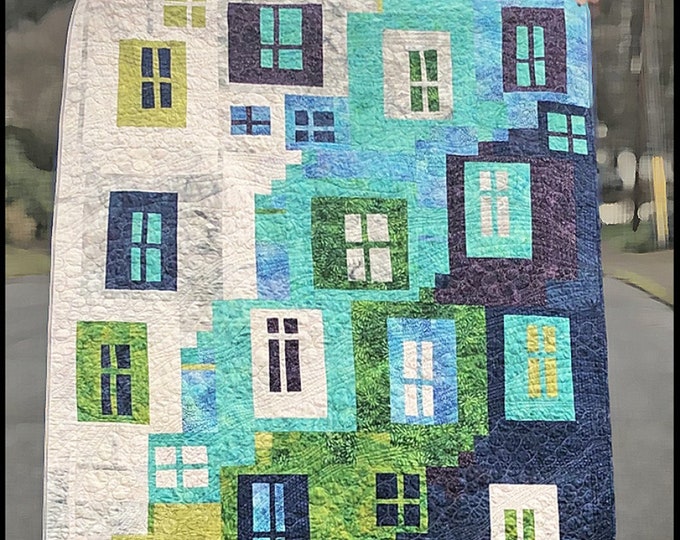 Longview, a Quilt Pattern by Saginaw St. Quilts Etsy