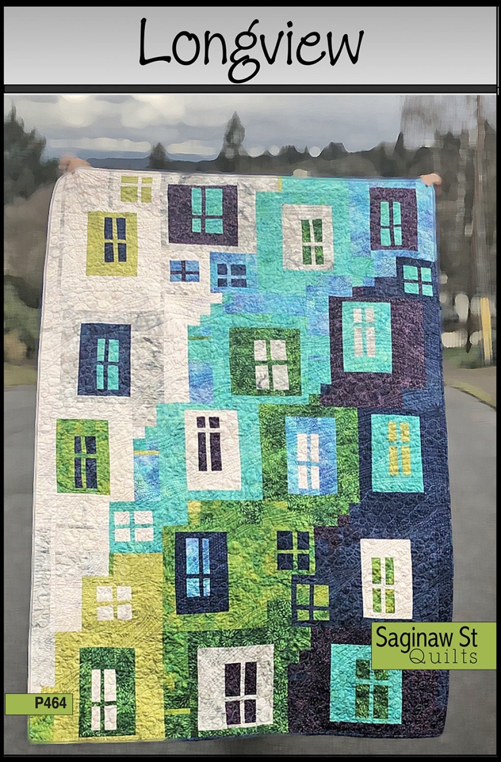 Longview, a Quilt Pattern by Saginaw St. Quilts