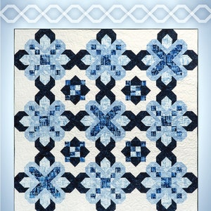 Crossed Path Quilt Pattern by Cindi McCracken Designs