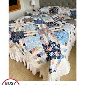 Home Awaits Quilt Pattern Designed by  Myra Barnes of Busy Hands Quilts
