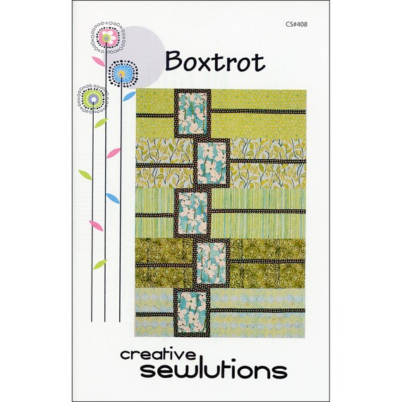 Boxtrot Quilt Pattern by Creative Sewlutions Etsy