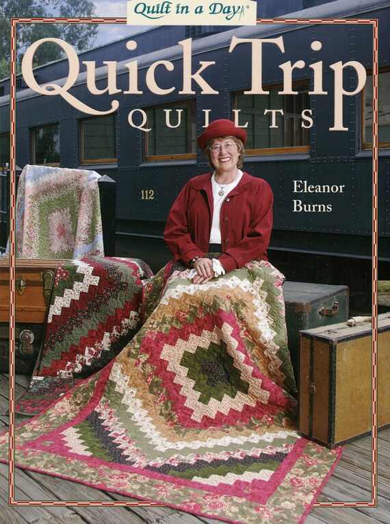 Quick Trip Quilts Pattern Book by Eleanor Burns of Quilt in a Etsy