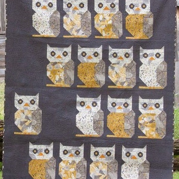 Owls See You Quilt Pattern by Wendy Sheppard