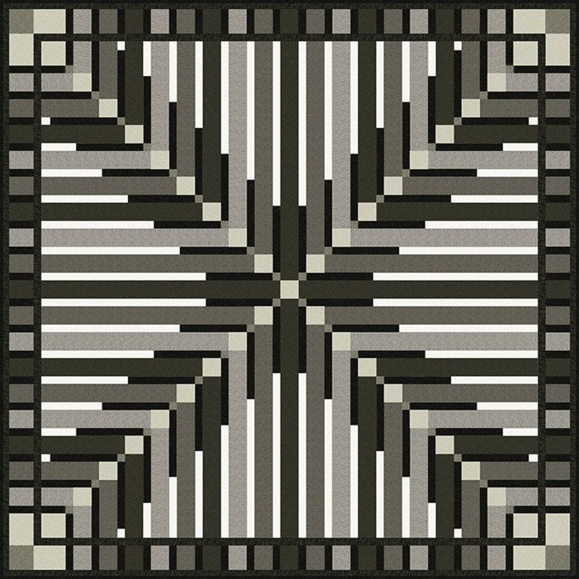 Crossed Feathers Quilt Pattern by Laurie Shifrin Designs Etsy