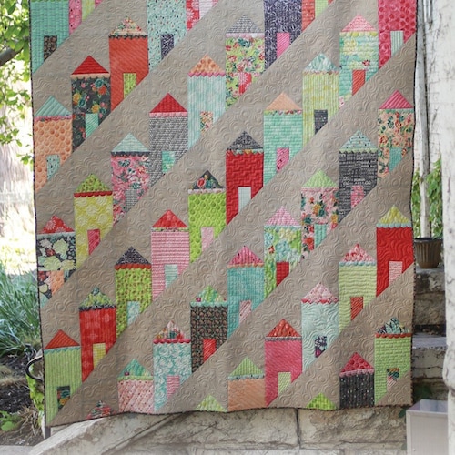 Painted Ladies Quilt Pattern by Eye Candy Quilts Etsy