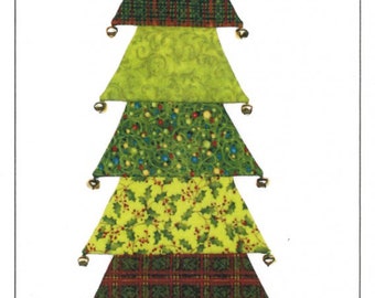 For Evergreen Pattern, Christmas Tree Quilt Pattern by Wendy Hater of  Material Possessions Studio.