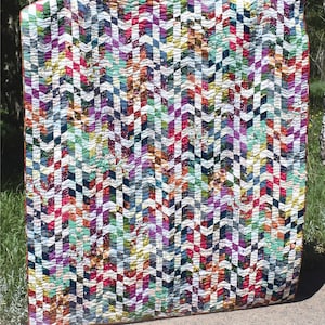 Game Changer Quilt Pattern by Eye Candy Quilts, Fat Quarter Quilt Pattern