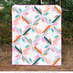 SALE!  The Carly Quilt Pattern by Erica Jackman of Kitchen Table Quilting