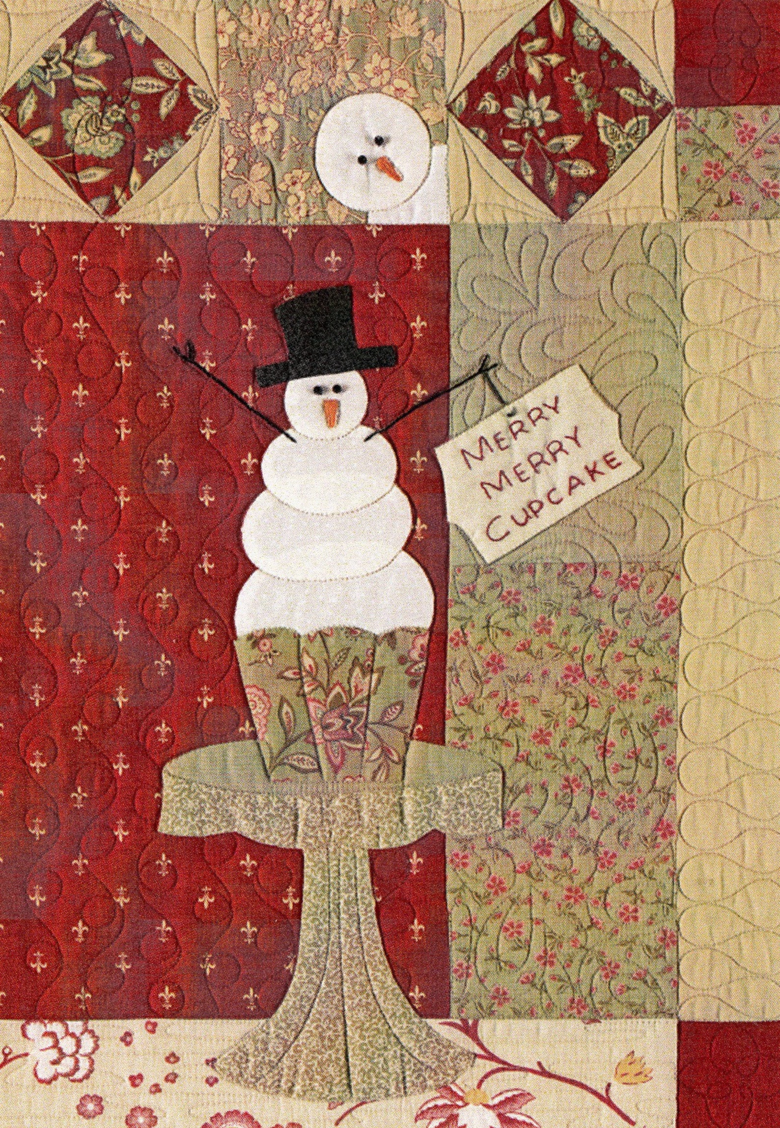 Merry Merry Snowmen Quilt Pattern by Bunny Hill Designs Etsy Canada