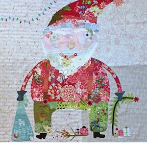 Nick, Collage Quilt pattern by Laura Heine of Fiberworks