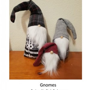 Gnomes, Pattern Designed by Sindy Rodenmayer of FatCat Patterns