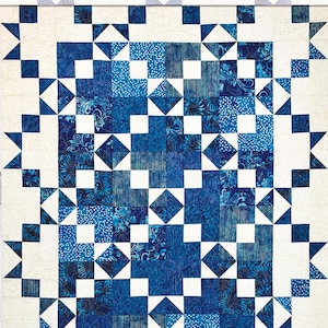 Wowza Quilt Pattern by Material Girlfriends, Layer Cake pattern