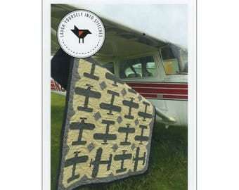 Touch and Go Quilt Pattern, Karen M. Walker, Airplane Quilt Pattern