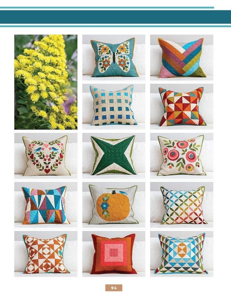 Pillow Talk Book by Edyta Sitar of Laundry Basket Quilts Etsy