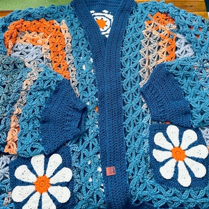 Crochet Oversize Cardigan
