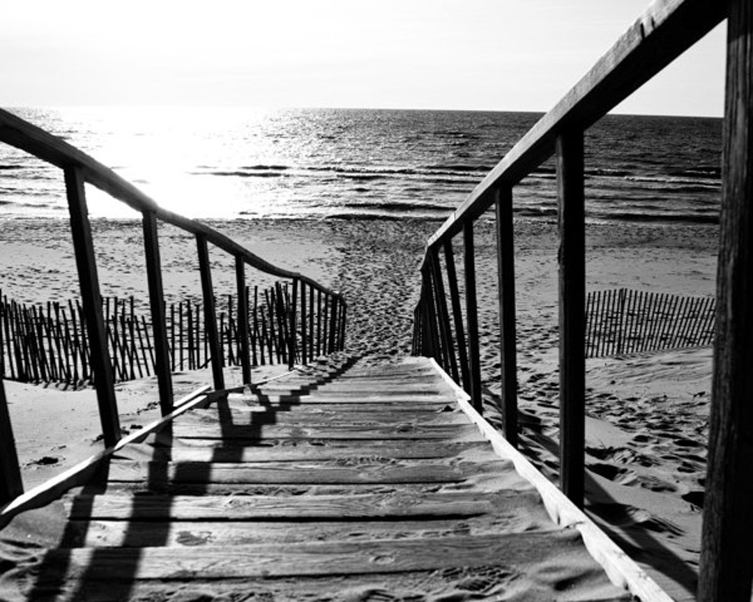 Black & White Photography the Stairs at the End of the World Fine Art ...