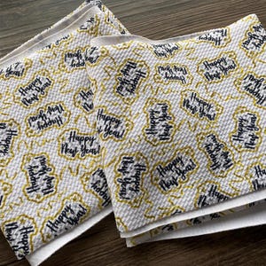 Bandes de tissu Bullet, 6&quot; de large par 60&quot; de long OU par yard, thème du Nouvel An, rapide à expédier