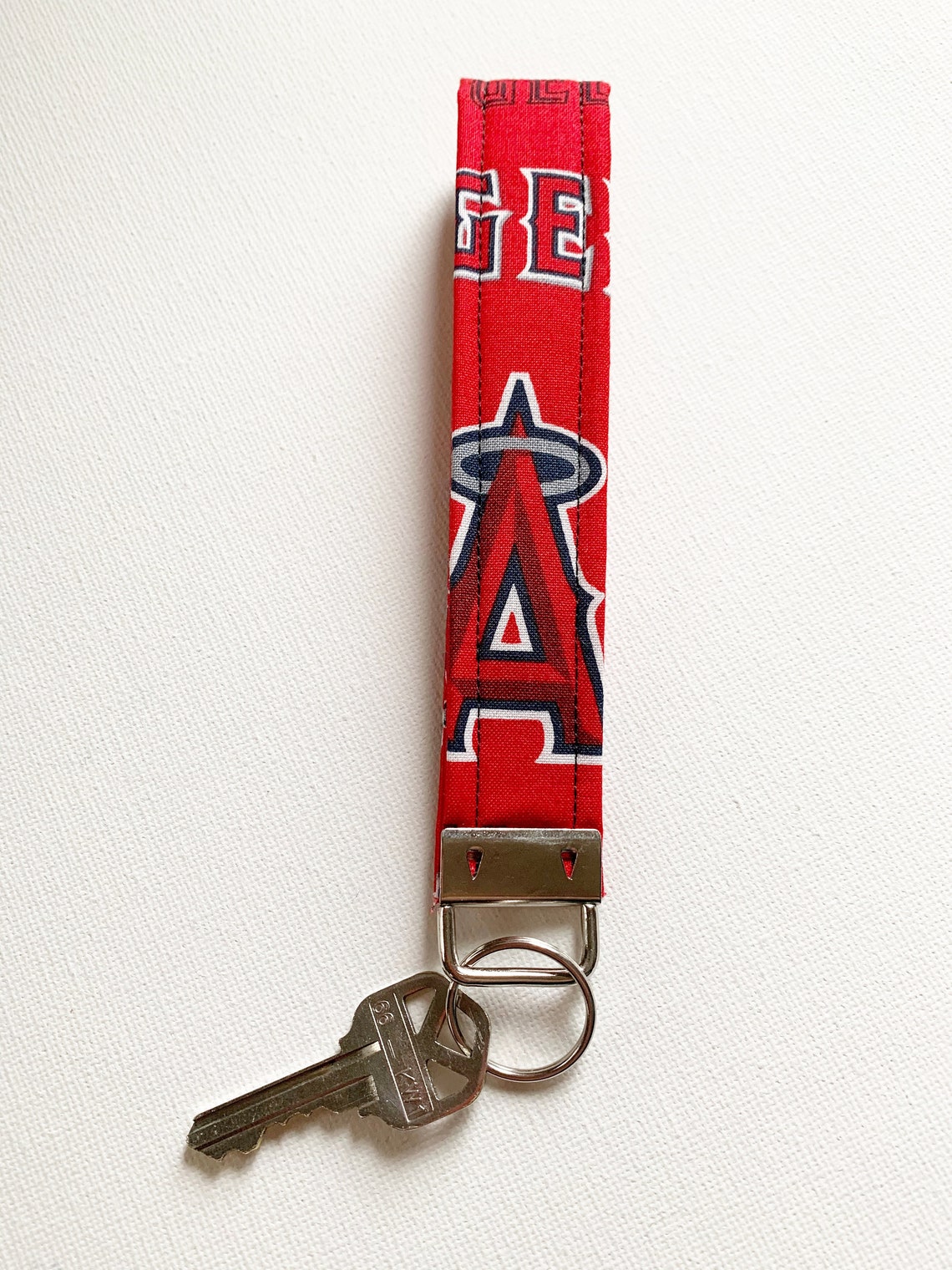 Angels Baseball Keychain FOB Gift Etsy Singapore
