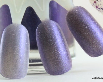 Sparkling Amethyst - Purple Holographic Nail Polish February Birthstone nail polish vegan cruelty free handmade indie nail polish