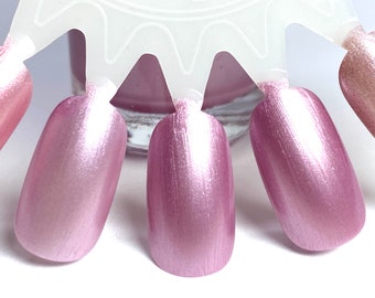 Mauvelous - orkidé, ljusrosa, pastellfärgat nagellack, vårnaglar, veganskt, handgjort, indie-nagellack