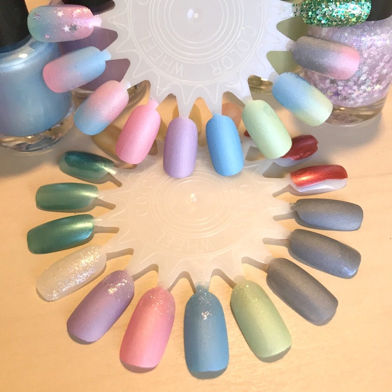 matte lavender nail polish