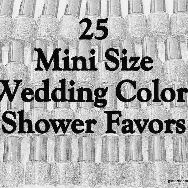 Nail Polish Favor - Etsy