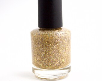 Buy Halo Gold Holographic Glitter Nail Polish Gold Glitter Online in India - Etsy Buy Halo Gold Holographic Glitter Nail Polish Gold Glitter Online in India - Etsy