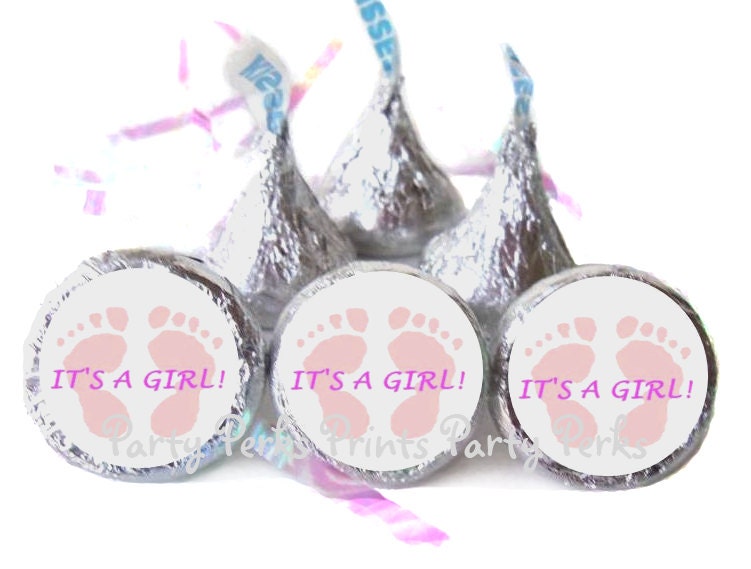 Its A Girl Pink Baby Feet Shower Favors, Gender Reveal Party Ideas, T…