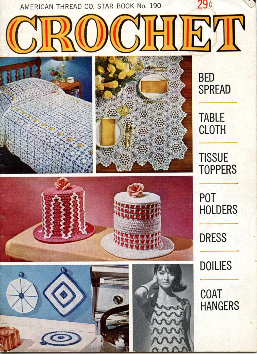 30 Doily Dress Crochet Patterns for Charming Wearables and Vintage Lace Ideas 16 1960s Vintage Crochet Patterns Book PDF