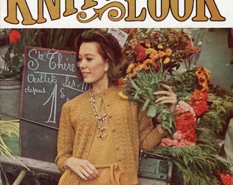 Vintage knitting patterns, downloadable pdf, women's sweaters and more