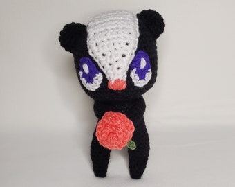 Wzór na szydełkowego skunksa