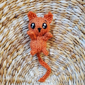 Knit kitten pattern