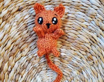 Knit kitten pattern