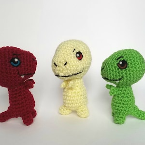 Crochet dinosaur pattern