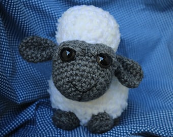 Wzór owiec na szydełku