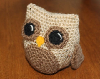 Łatwy wzór Crochet Sowa