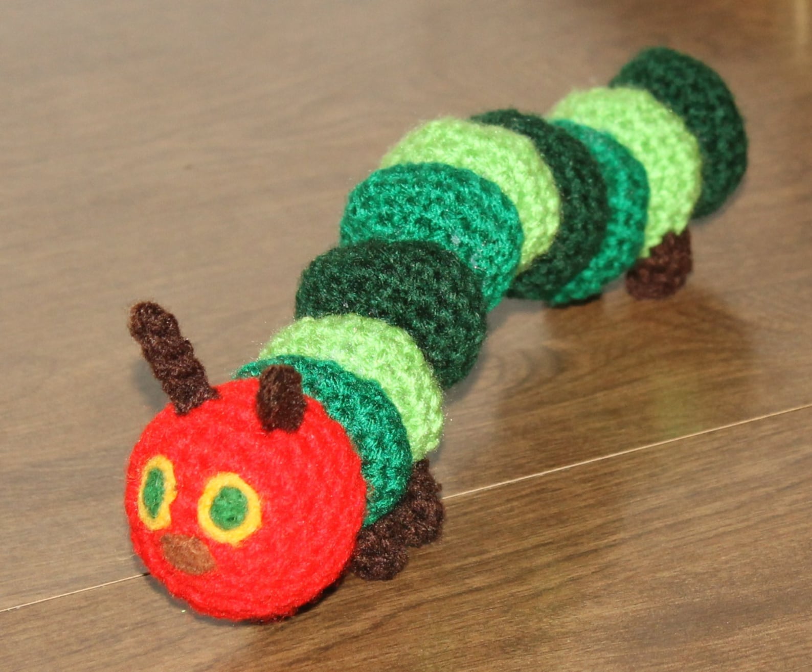 Hungry Caterpillar Pattern Crochet Etsy