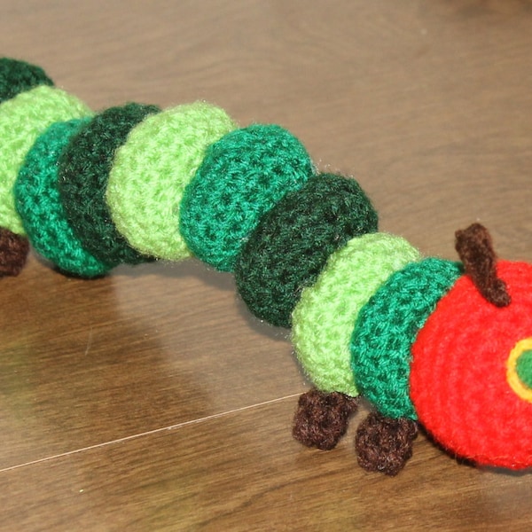 Hungry Caterpillar pattern crochet