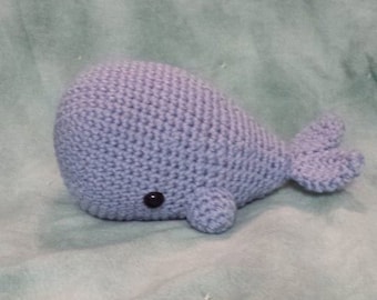 Szydełkowy wzór wielorybów