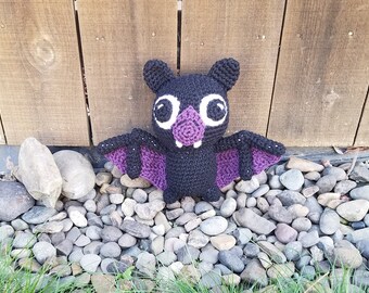 Wzór na szydełkowany nietoperz