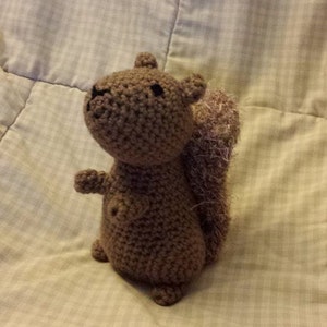 Crochet Squirrel pattern