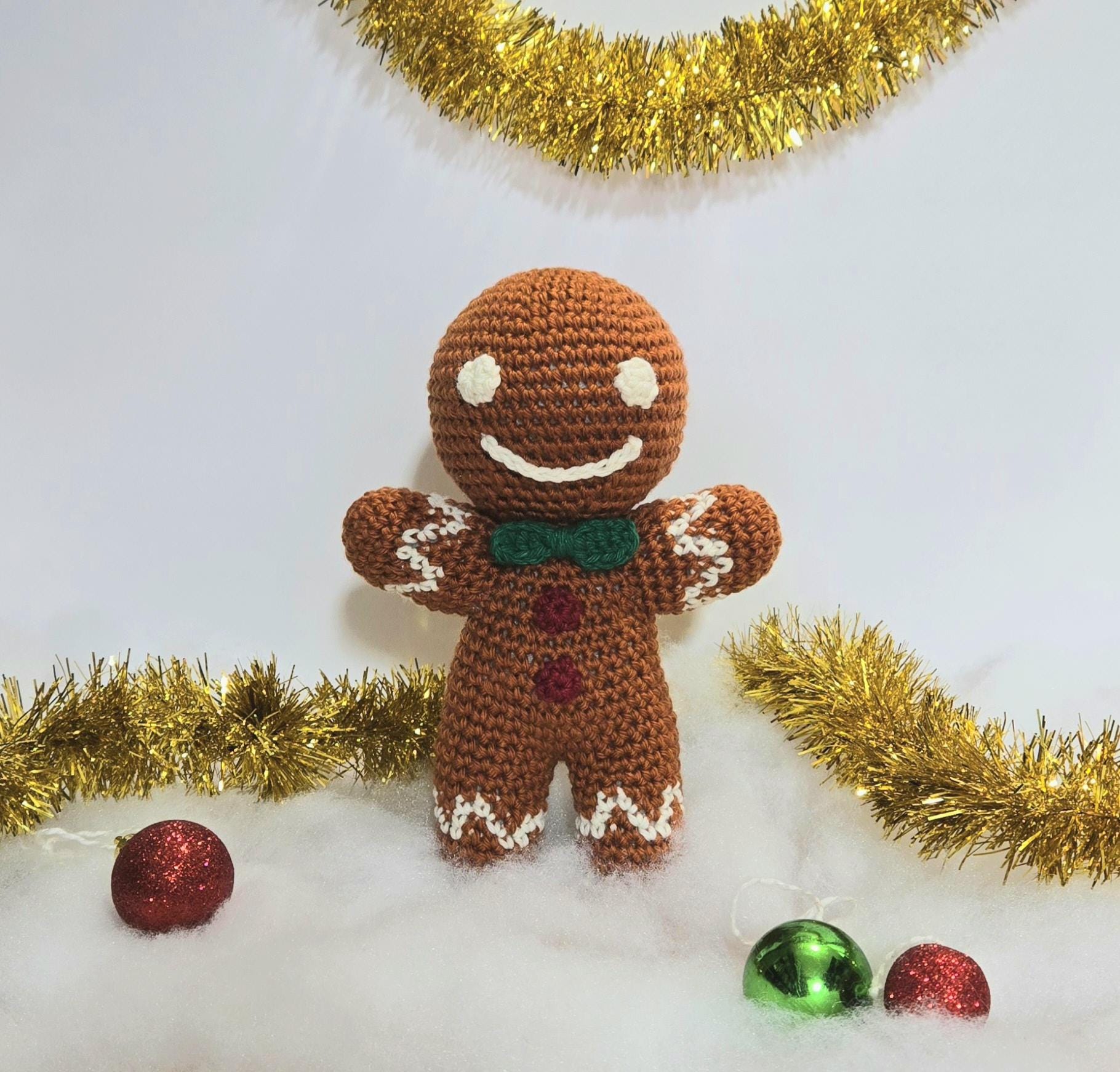 Gingerbread Man Row Pattern Gingerbread Man Pattern - Etsy