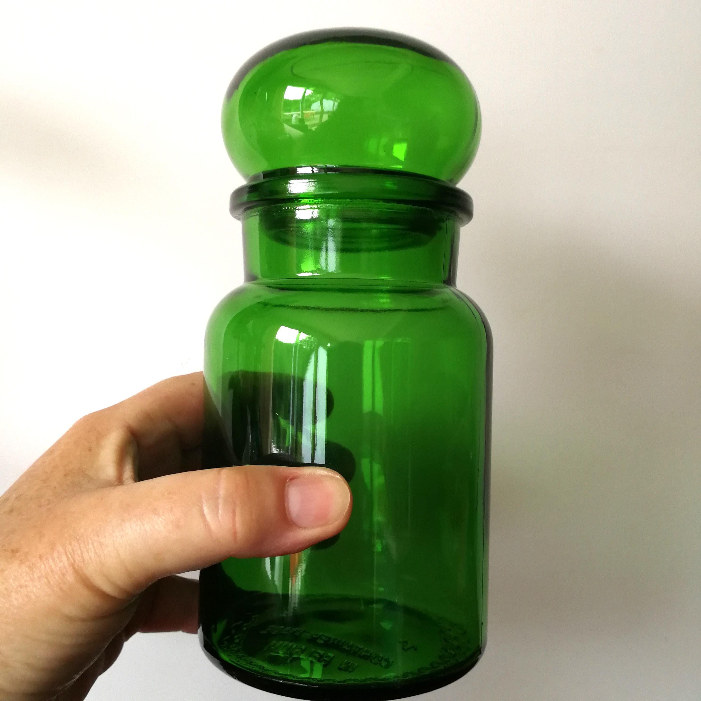 ミッドセンチュリーレトロヴィンテージ薬局収納ラウンドジャーバブル