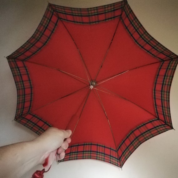 Precioso paraguas vintage damas con bordes - Etsy España